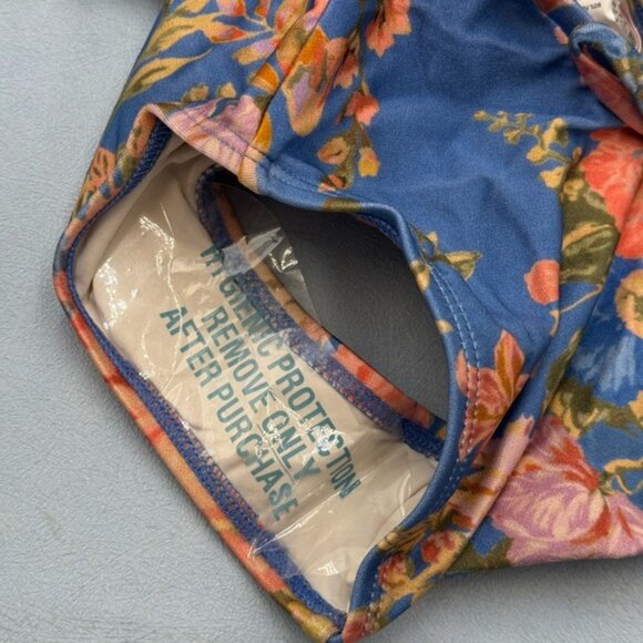 🆕 ZIMMERMANN KIDS 🧿 NWT August Trim Scoop 1PC, Dusty Blue Floral - Sz 1Y - Picture 10 of 12